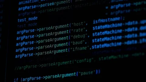 VID - Programmers Screen Stock Footage 231117824