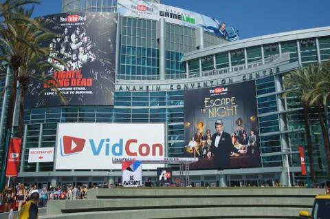 Vidcon 2016 Stock Photos