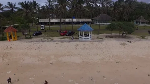 Video 1 SRAU BEACH, PACITAN INDONESIA Stock Footage