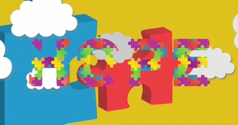 This video is about autism, learning difficulties, support and awareness Stock Footage 326751723