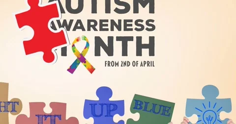 This video is about autism, learning difficulties, support and awareness Stock Footage 328927581