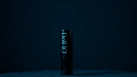 This video is about Doll 10 rotating dark blue Stock Footage 190747122