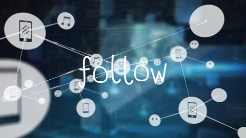 The video is about online technology and how it affects the world Stock Footage 329427743