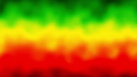 Video of Abstract background featuring smoke curves and waves in reggae flag Stock Footage 318731751