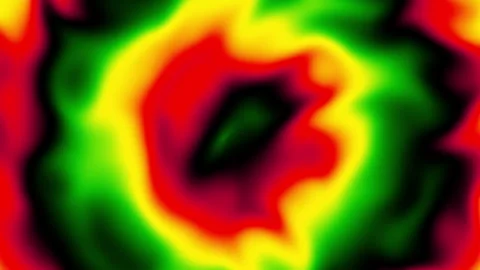 Video of Abstract background featuring smoke curves and waves in reggae flag Stock Footage 319764991