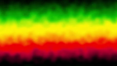 Video of Abstract background featuring smoke curves and waves in reggae flag Stock Footage 339510879