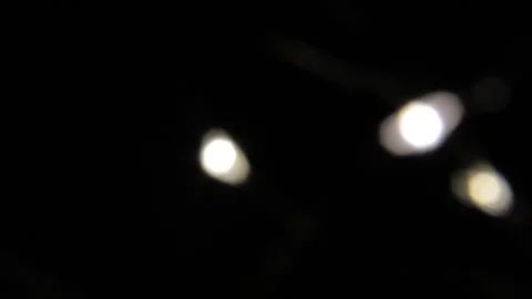 Video of abstract lights moving left in the dark Stock Footage 317483887