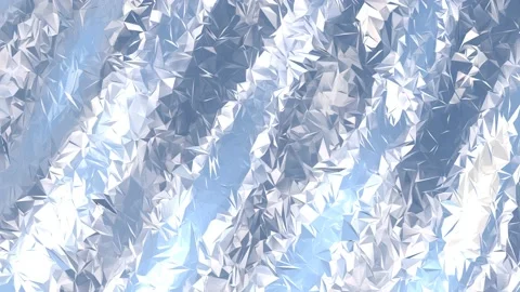 Video of abstract metallic structure with glares for background. 3d render Stock Footage 161017730