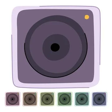 Video action camera vector cartoon graphic Stock Illustration