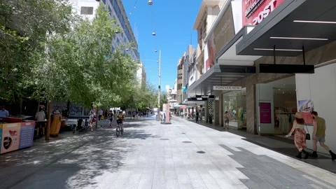 Video - Adelaide - Rundle Mall 2 Stock Footage 226469417