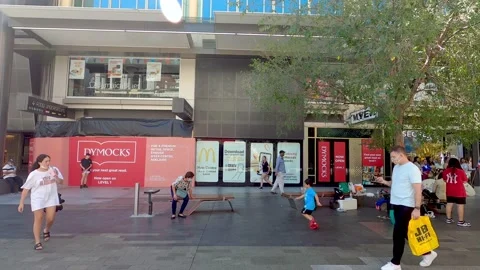 Video - Adelaide - Rundle Mall Stock Footage 226469432