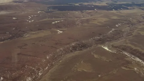 Video aéreo de la extrema Patagonia de Chile Stock Footage 134046557