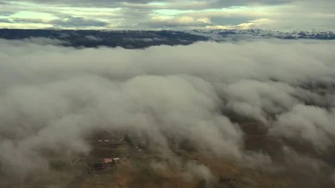 Video aéreo de la extrema Patagonia de Chile Stock Footage 134046590