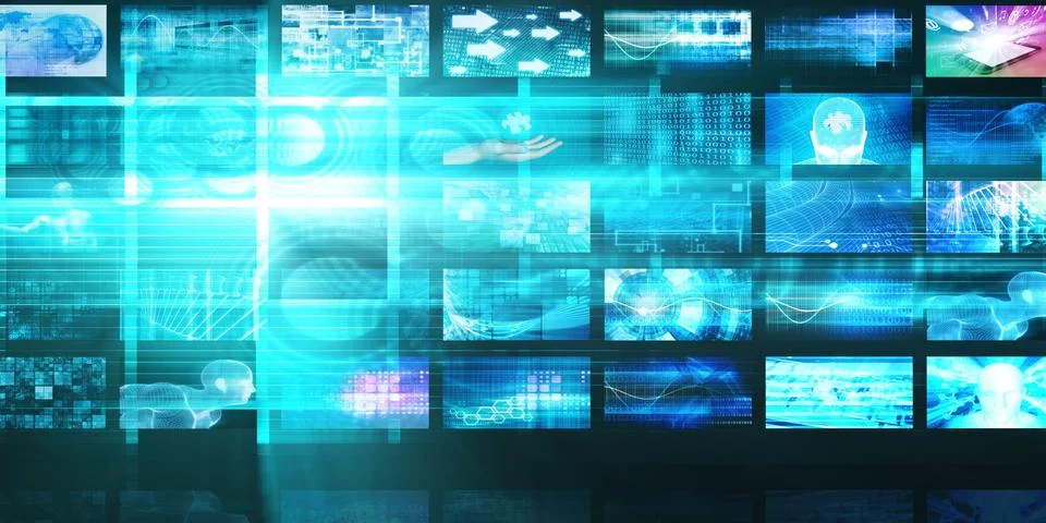 Video Analytics Ilustración de archivo