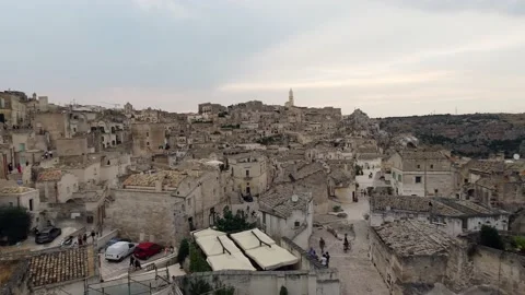 Video of the ancient town of Matera (Sassi di Matera), Basilicata 스톡 동영상 148039287
