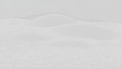 Video and 3d illustration of snow mounds and a winter storm of snow. Stock Footage 262129304