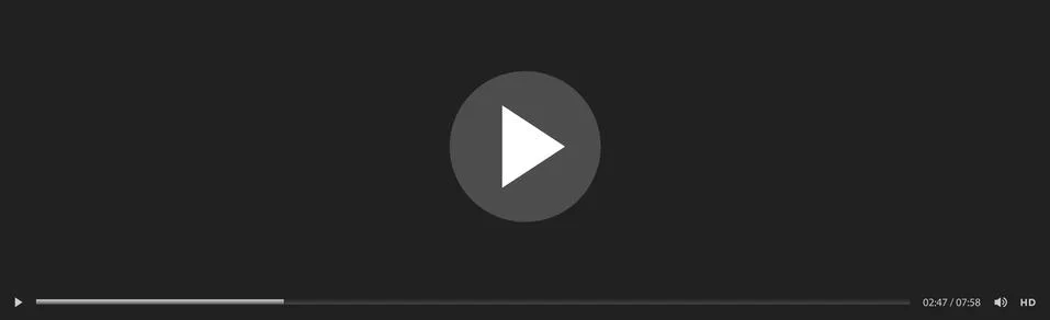Video and Media Player Interface Template - Vector Stockillustratie