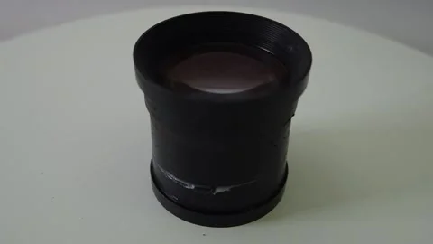 Video and multimedia projector open for maintenance with led lamp Stock Footage 274152486