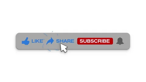 Video animation of an animated subscribe... | Stock Video | Pond5
