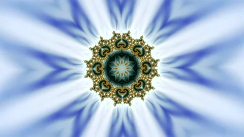Video animation of a beautiful mandala Видео 135577804
