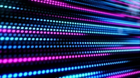 Video animation of LED light stripes in blue and pink - abstract background Stock Footage 100802939