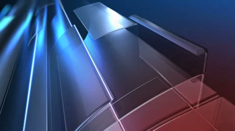 Video animation with moving retro rectangles Stock Footage 41894642