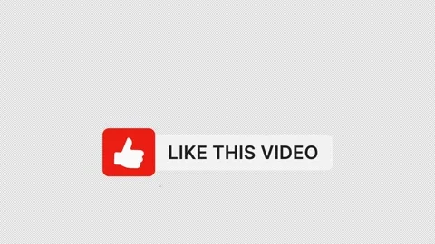Like This Video Animation Pack With Click Alpha Channel 4K Video stock 343934223