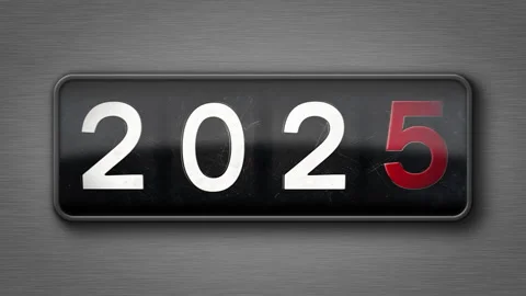 Video animation of a rotating odometer