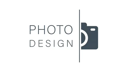 Video with the appearance of the camera and banner photo design Stock Footage 146694377