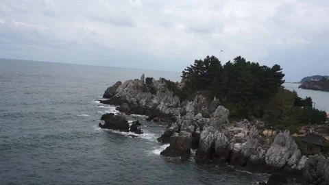 Video of the area around Chuam Beach in Donghae City Stock Footage 310813530