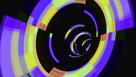 Video Background 2564: A Vortex Tunnel Of Streaming Digital Light Video stock 134568491