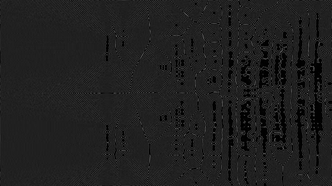 Video Background 2619: Futuristic Linear Data Forms Stock Footage 199668342