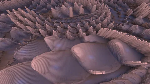 Video Background 2625: Abstract Generative Art Stock Footage 201895865