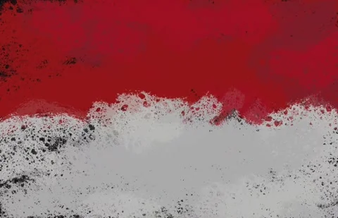 Video background grung red and white 库存影片 247533133