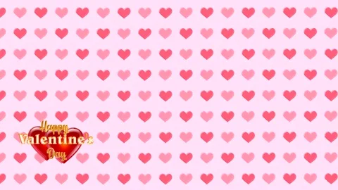 Video Background from hearts. Stock Footage 146367491