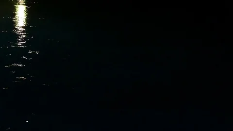 Video Background of rain drops falling in dark pool at night Stock Footage 79435190