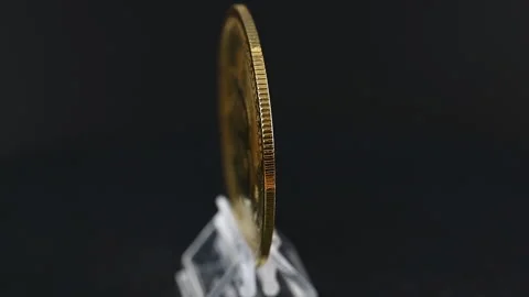 Video of bitcoin coins Stock Footage 313667291