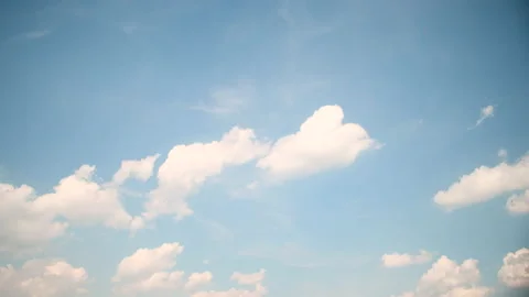 Video, Blue sky and clouds. Stock-Footage 87298223