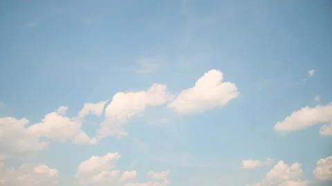 Video, Blue sky and clouds. Stock-Footage 87298893