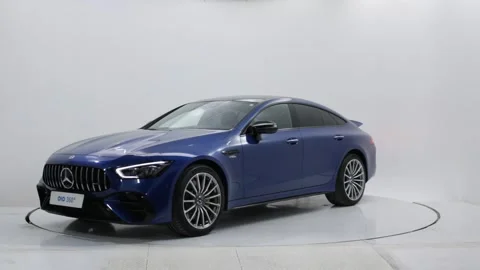 A video of a blue super car Stock Footage 243502944