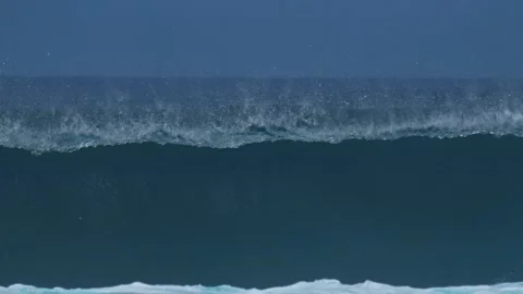 Video of blue wave in the ocean Stock Footage 315189994