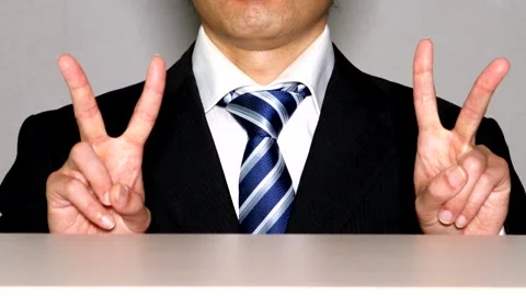 Video of businessmen posing Stock Footage 334939072