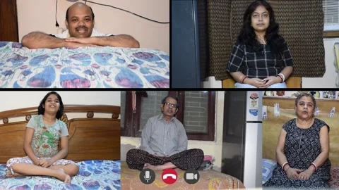 Video Call Stock Footage 133689156
