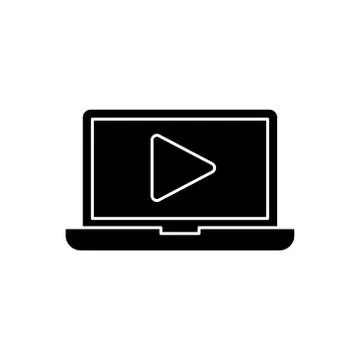 Video Call Icon Logo Vector Illustration. Video Call icon design vector templ Stock Illustration