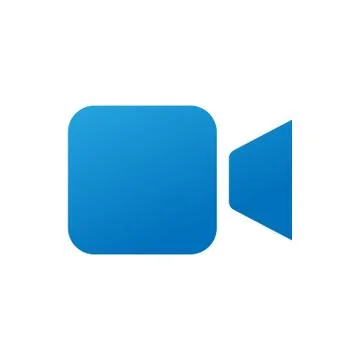 Video Call Icon Logo Vector Illustration. Video Call icon design vector templ 스톡 일러스트