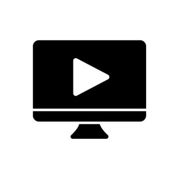 Video Call Icon Logo Vector Illustration. Video Call icon design vector templ 스톡 일러스트