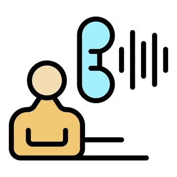 Video call icon vector flat Stock Illustration