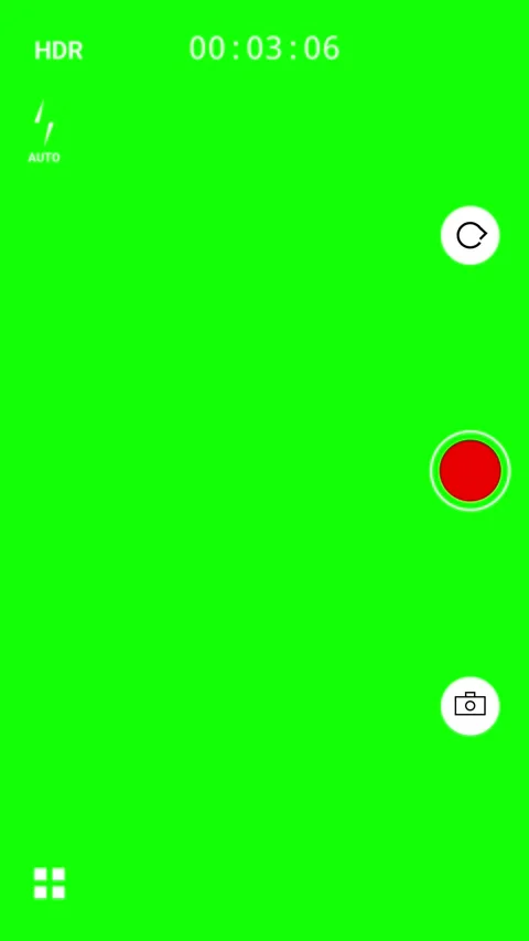 Video call interface animation on green screen Vídeo Stock 347752380