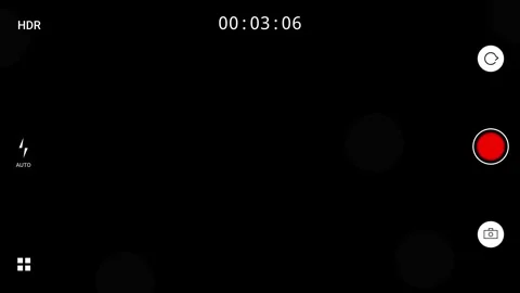 Video call interface overlay recording screen animation Видео 347752395