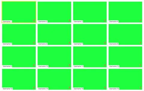 Video call layout. An application window with a place to insert your image or Stock Illustration
